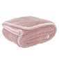 Плед 150x200см DE'NASTIA Уютный розовый полиэстер