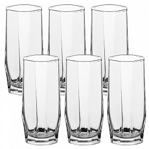 HISAR Набор стаканов для коктеля 6шт 260мл PASABAHCE стекло 000000000001007295