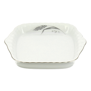 Поднос Колосок Porcelaine Czech Gold Hands, 18 см 000000000001136399