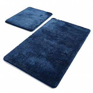Комплект ковриков для ванной синий HAVAI 50х80см 40х50см акрил PRIMANOVA DR-63014 000000000001201727