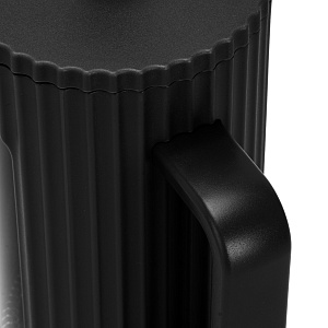 Френч-пресс 600мл BRAVO черный боросиликатное стекло 000000000001221818