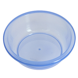 Миска 2л 23см прозрачная пластик 000000000001176197