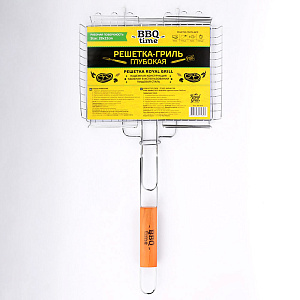 Решетка-гриль глубокая 28х22cm BBQ time 80-015 000000000001197004