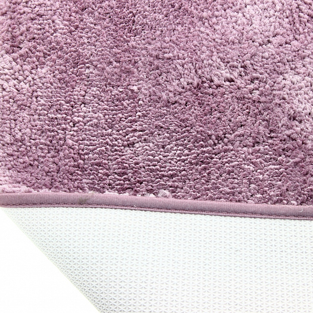 Коврик для ванны DE'NASTIA 50х80см розовый микрофибра M000019 000000000001107625