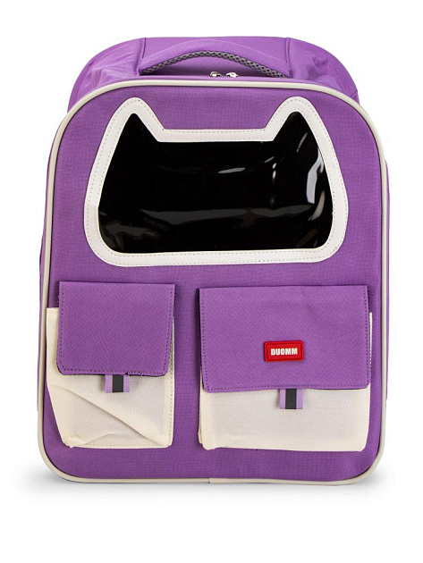 Переноска-рюкзак с окном Китти для животных 33х39х22см микс полиэстер 000000000001229101