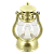 Фигура световая 12х6х8см Фонарь золотистый НГ батарейки 3хLR44 теплый белый 000000000001208793
