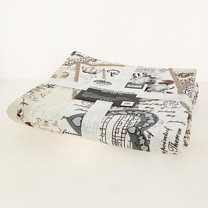 Покрывало 220х240см ПОСУДА ЦЕНТР стеганое сердце полиэстер 000000000001174840