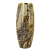 Ваза стеклянная декорированая вручную бочка 26 см. Линия Моне -Аквапринт Агат с золотым ободком.  7736/250/ak115 000000000001191015
