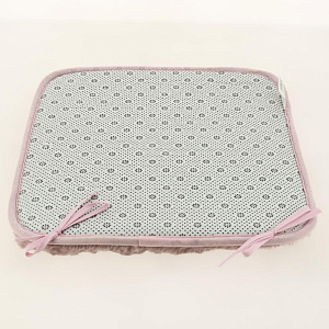 Подушка на стул мех 40х40см, светло-розовый P111166 000000000001199510