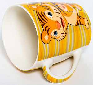 Кружка 270мл OLAFF ПРИВЕТ фарфор 000000000001209256