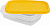 Емкость для продуктов Plast Team PATTERN FLEX с гибкой полиэтиленовой крышкой прямоугольный охровый 0,3л 143х100х40мм PT1130/КОХР-22 000000000001201370