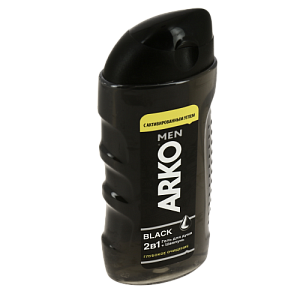 Гель для душа 260мл АРКО Men 2в1 Black 000000000001184624