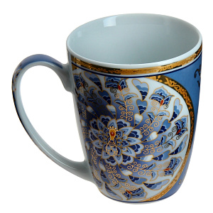 Кружка Узор Голубой Estetica, 340мл 000000000001061610