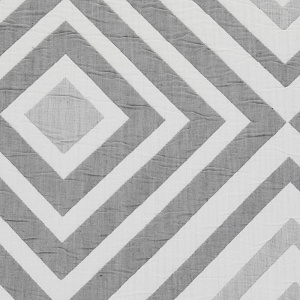 Покрывало 185x220см DE'NASTIA ромб большой светло-серое жаккард 55% хлопок 45% полиэстер 000000000001203207