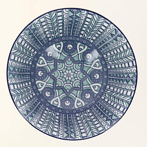 Салатник 280мл 12см Индиго фарфор HGP-W9885 000000000001201164