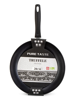 Сковорода 28см PURE TASTE TRUFFELE ручка soft touch антипригарное покрытие алюминий 000000000001230018