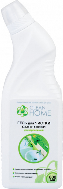 Гель для чистки сантехники CLEAN HOME 800мл 439 000000000001201248