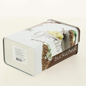 Банка для сыпучих продуктов 2,7л НОВЫЙ АРГУМЕНТ Микс Мука Макароны Рис Мюсли мет 000000000001105551