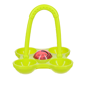 Яйцеварка с таймером Marmiton, зеленый, 4 ячейки 000000000001125457