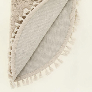 Коврик универсальный 50х60см LUCKY Эмбосс овал розовый хлопок 000000000001208950