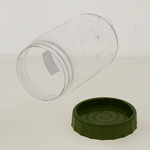 Емкость для сыпучих продуктов 1л FACKELMANN  с закручивающейся крышкой пластик 000000000001188020