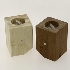 Набор для специй №6 2шт (солонка+перечница на магнитах) КАТУНЬ бамбук КТ-СЦ-06 000000000001203420