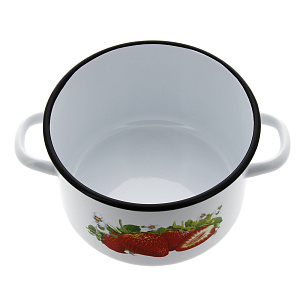 Набор посуды СТАЛЬЭМАЛЬ (1,5л+2,9л+3,9л) цилиндрическая форма эмалированная сталь 000000000001114769