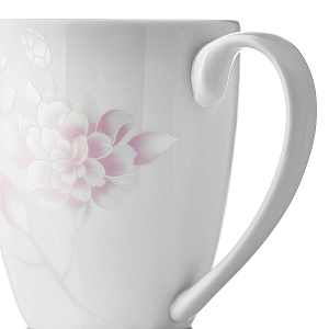Кружка 350мл ESPRADO Peonies костяной фарфор 000000000001153684
