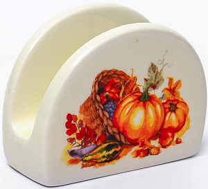 Салфетница ELRINGTON ТЫКВА подарочная упаковка керамика 000000000001206068