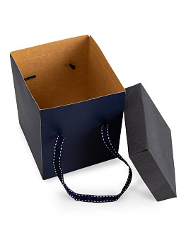 Коробка подарочная 10х10х13см КРАФТ в ассортименте картон 000000000001229166