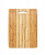 Доска разделочная BRAVO полосатая с желобом 36*27*1,8см бамбук 124 000000000001162212