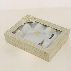 Набор банок из 3шт с серой крышкой KITCHEN RULES СТЕКЛО P8457 000000000001195105