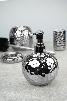 Дозатор для жидкого мыла 10,5х10,5х16см PRIMANOVA SIRIUS керамика 000000000001216281