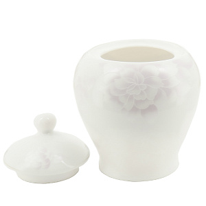 Сахарница 350мл ESPRADO Peonies костяной фарфор 000000000001157852