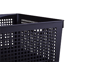 Корзинка с крышкой 41,5х31х15,3см 16,5л ПОЛИМЕРБЫТ TRAYMIX пластик 000000000001213087