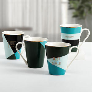 Кружка 320мл Геометрия керамика 000000000001220633