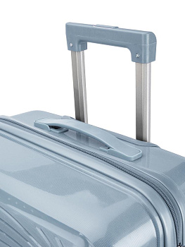 Чемодан на колесах M абстракция серо-голубой PP 000000000001226565