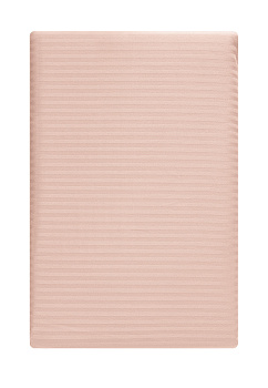 Проcтыня 160х240см DE'NASTIA розовый сатин-страйп 3мм хлопок-100% 000000000001215574