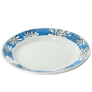 Мелкая тарелка Ромашки Кубаньфарфор, 20 см 000000000001005839