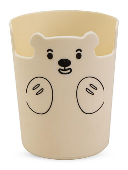 Стакан-подставка для канцелярии 10х8,5см в ассортименте пластик_ST 000000000001228757