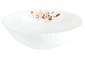 Миска 19см V 0,95л янтарный стекло Коралл LHBW75-JLX161 000000000001197449