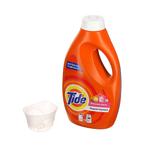 Жидкий стиральный порошок  Весенние цветы Tide P&G, 1.3л 000000000001117259