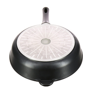 Сковорода 28см НЕВА МЕТАЛЛ ПОСУДА Титан Особенная индукция литой алюминий 000000000001141310