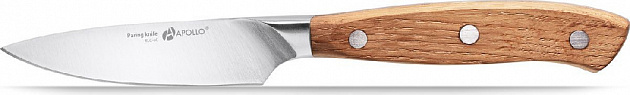 Нож для овощей APOLLO "Relicto". Изготовлен из: лезвие -нержавеющая сталь 3Cr14SS,рукоятка - древесина дуба. Длина лезвия 8,5 см. RL 000000000001189996