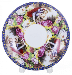 Набор чайный фарфор 12шт 6чашек 250мл+6 блюдец подарочная упаковка МАДОННА 156-01003 000000000001195491