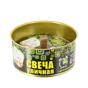 Уличная свеча от комаров с ароматом цитронеллы Help 000000000001141445