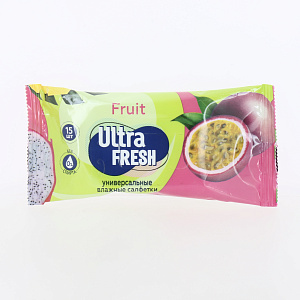 Влажные салфетки 15шт ULTRA FRESH 000000000001216721