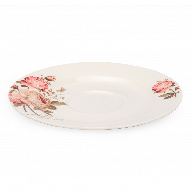 Блюдце 15см ROSE фарфор DGY30-503-4RZ 000000000001221255
