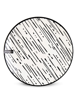 Тарелка десертная 20,5см ELRINGTON MILA ZANA белый/черный керамика 000000000001228504