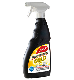 UNICUM Жироудалитель Gold для кухни спрей 500мл 300032 000000000001193730